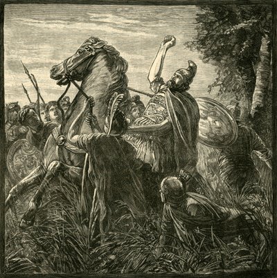 Tod des Crassus, 1890 von Unbekannt