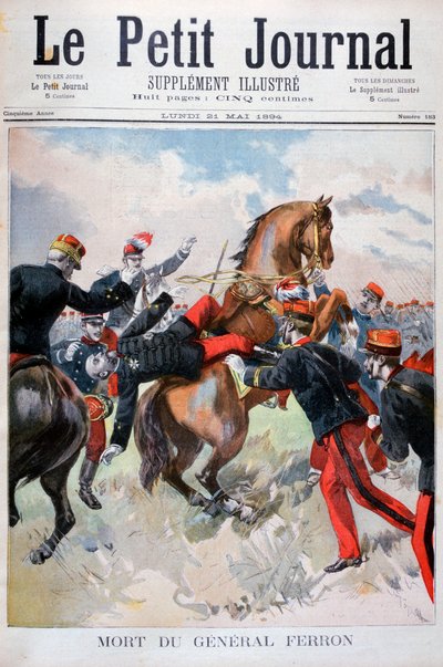 Tod von General Ferron, 1894 von Unbekannt