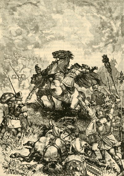 Tod des Julian Apostata, 1890 von Unbekannt