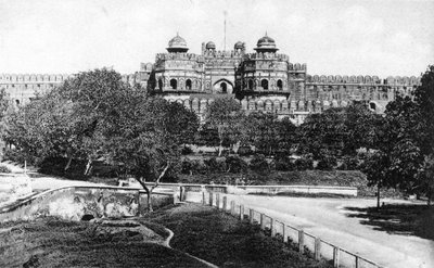 Delhi-Tor, Fort Agra, 20. Jahrhundert von Unbekannt