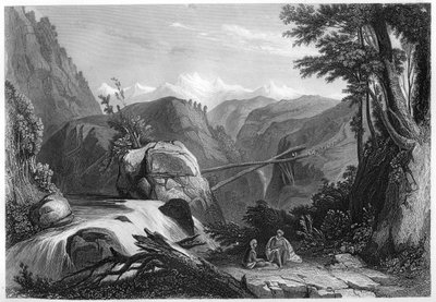 Deobun, in der Nähe von Umballah, Indien, um 1860 von Unbekannt