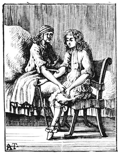 Direkte Bluttransfusion von Person zu Person, 1679 von Unbekannt
