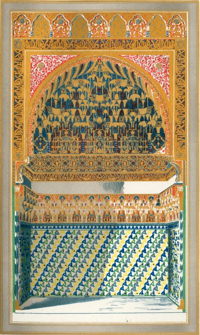 Divan, Hof des Fischteichs, 1907 von Unbekannt
