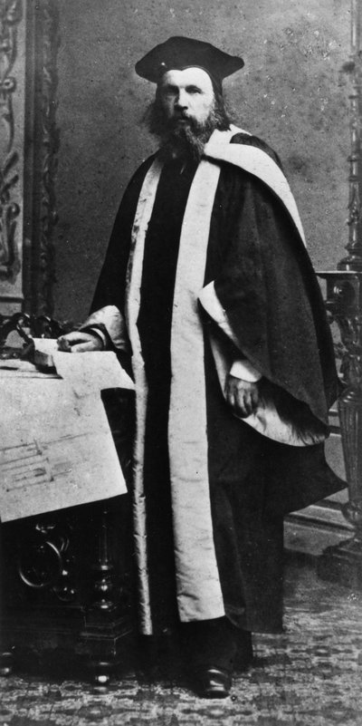 Dmitri Iwanowitsch Mendelejew, russischer Chemiker, ca. 1860er Jahre von Unbekannt