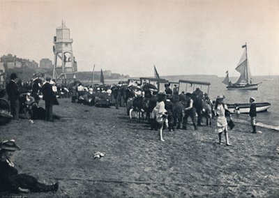 Dovercourt - Der Strand, 1895 von Unbekannt