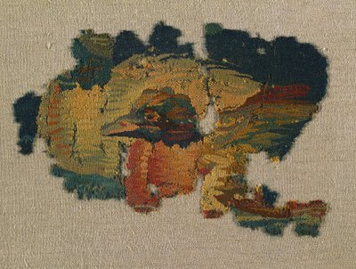Entenkopf von einem großen Vorhang, 200er von Unbekannt