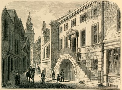 Färberhalle, um 1830, um 1872 von Unbekannt