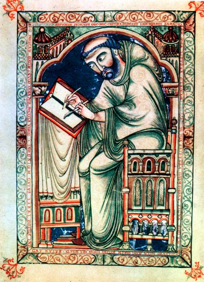 Eadwine der Schreiber, ca. Mitte des 12. Jahrhunderts von Unbekannt