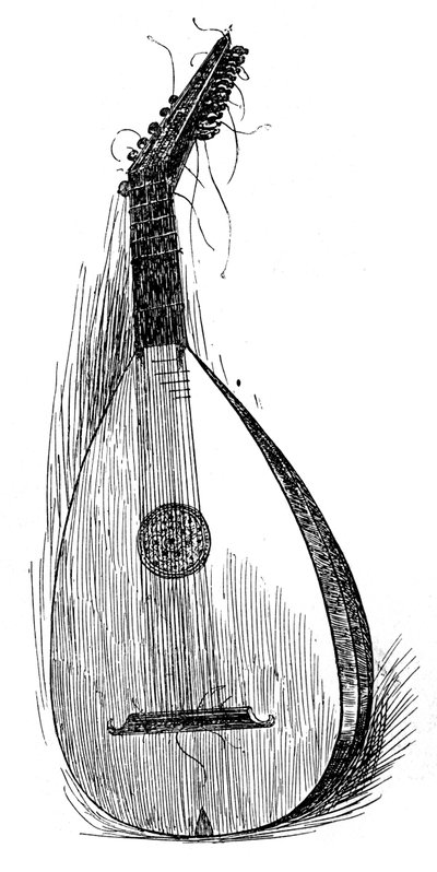 Frühe Paduaner Laute, 1901 von Unbekannt