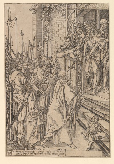 Ecce Homo, Rückseitige Kopie von Unbekannt