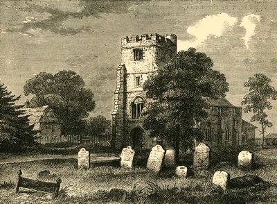 Edmonton Kirche, 1790, um 1876 von Unbekannt