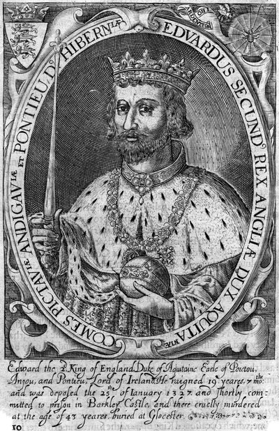 Eduard II., König von England von Unbekannt