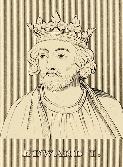 Edward I, 1239-1307, 1830 von Unbekannt
