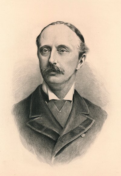 Edward Stanhope, 1840-1893, britischer Politiker der Konservativen Partei, 1896 von Unbekannt