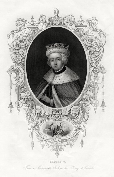 Edward V., König von England, 1860 von Unbekannt