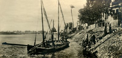 Ägypten - Dorf Embaba bei Kairo, ca. 1918-1939 von Unbekannt