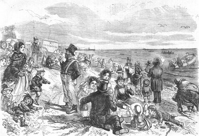 Acht Stunden am Meer, 1856 von Unbekannt
