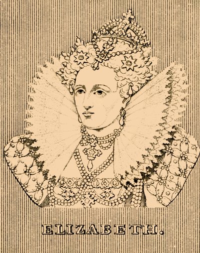 Elizabeth, 1533-1603, 1830 von Unbekannt
