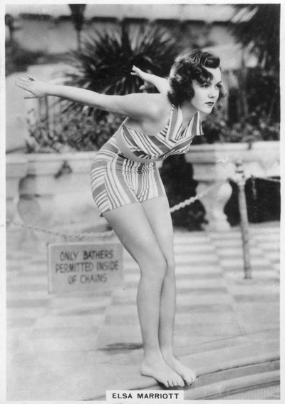 Elsa Marriott, Schauspielerin, 1938 von Unbekannt