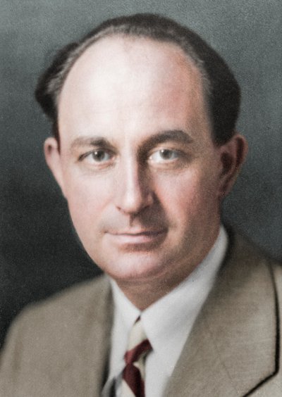 Enrico Fermi, italienisch-amerikanischer Kernphysiker, ca. 1938 von Unbekannt