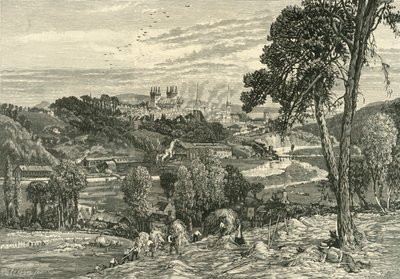 Exter, von Exwick Fields, 1898 von Unbekannt