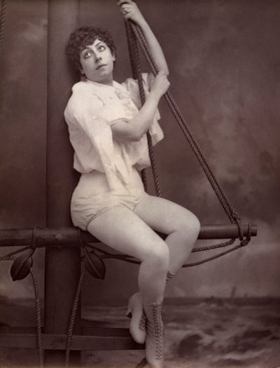 Fannie Leslie, britische Sängerin und Schauspielerin, 1882 von Unbekannt