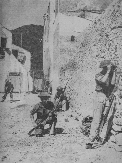 Patrouille der Fünften Armee, 1943-44 von Unbekannt