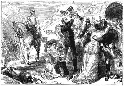 Erster Anglo-Afghanischer Krieg 1838-1842, ca. 1880 von Unbekannt