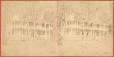 Flume House, Santa Cruz Mountains von Unbekannt