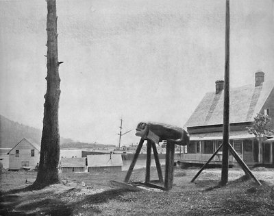 Fort Wrangel, Alaska, ca. 1897 von Unbekannt