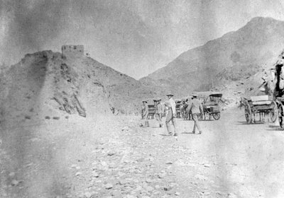 Festung im Khyber-Pass von Unbekannt
