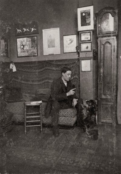 Francisque Poulbot, französischer Karikaturist und Illustrator, 1909 von Unbekannt