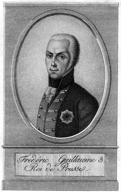 Friedrich Wilhelm III., König von Preußen, 19. Jahrhundert von Unbekannt