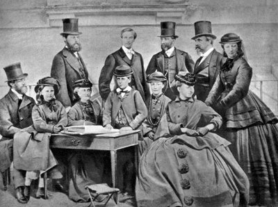 Französische Kaiserfamilie von Unbekannt