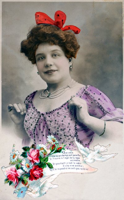 Französische Postkarte, um 1900 von Unbekannt