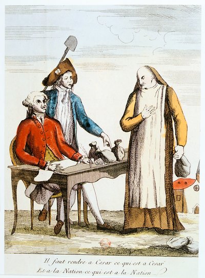Französische Revolution 1789: Antiklerikalismus von Unbekannt