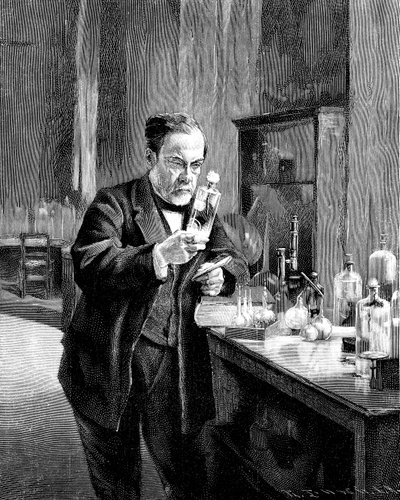 Französischer Chemiker und Mikrobiologe Louis Pasteur 1822-1895 von Unbekannt