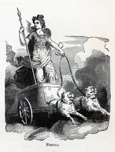 Frigga, 1882 von Unbekannt