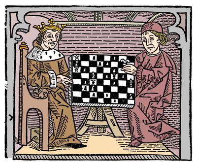 Spiel und Schachspiel, 1474, 1956 von Unbekannt