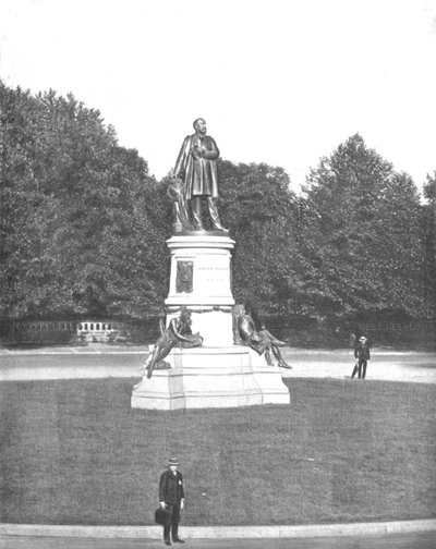 Garfield-Statue, Washington DC, USA, um 1900 von Unbekannt