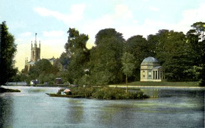 Garricks Villa, Richmond upon Thames, London, 20. Jahrhundert von Unbekannt