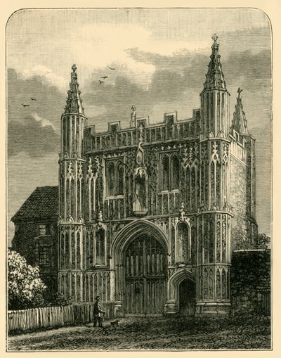 Tor der St. Johns Abtei, 1898 von Unbekannt