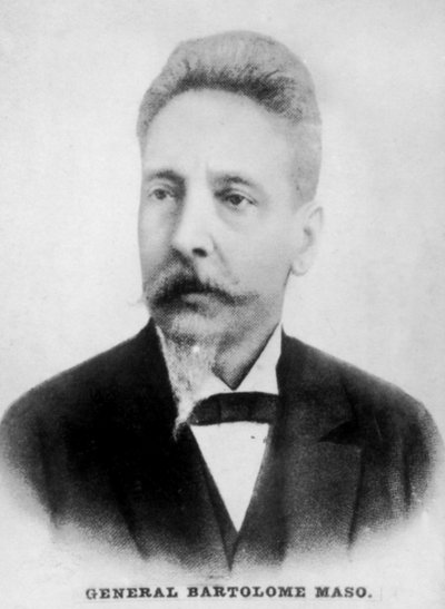 General Bartolome Maso 1830-1907, ca. 1910 von Unbekannt