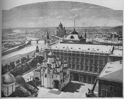Gesamtansicht der Stadt Moskau, 1902 von Unbekannt
