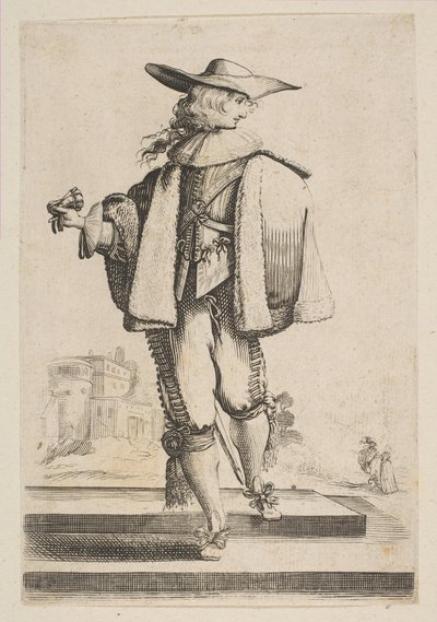 Herr mit einem Handschuh, 1629 von Unbekannt