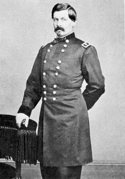 George Brinton McClellan, amerikanischer Soldat, 1861 von Unbekannt