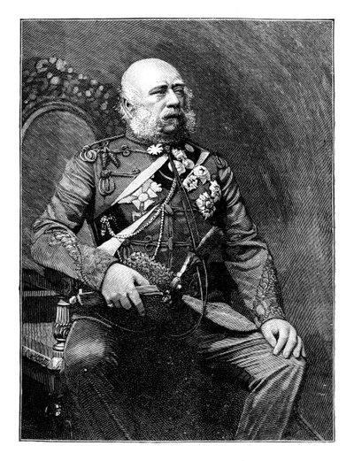 George, Herzog von Cambridge, britischer Soldat, 1888 von Unbekannt