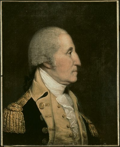 George Washington, um 1790er von Unbekannt