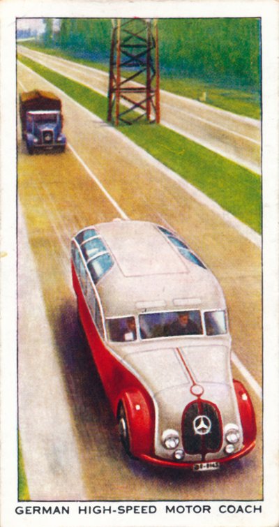 Deutscher Hochgeschwindigkeitsmotorwagen, 1938 von Unbekannt