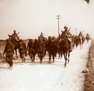 Deutsche Gefangene, um 1914-1918 von Unbekannt